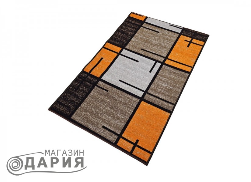 Мокетен килим ERIKA 8010 beige/orange P